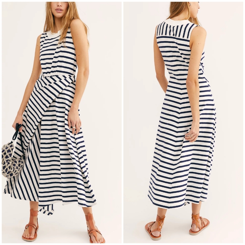 Free People Capri Mudi Dress/Ivory Combo